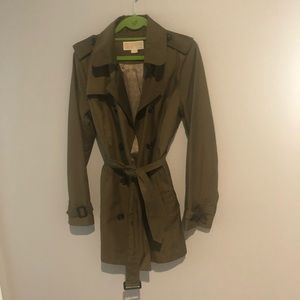 Michael Kors Green fall coat
